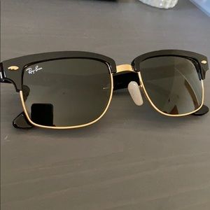 RayBan 4190 square frames; square clubmaster